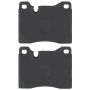 MPA 1003-0163C Quality-Built Black Series Ceramic Brake Pads