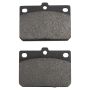 MPA 1003-0172M Quality-Built Black Series Semi-Metallic Brake Pads