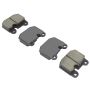 MPA 1003-0174C Quality-Built Black Series Ceramic Brake Pads