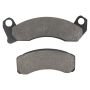 MPA 1003-0199M Quality-Built Black Series Semi-Metallic Brake Pads w/ Hardware