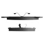 MPA 1003-0199M Quality-Built Black Series Semi-Metallic Brake Pads w/ Hardware