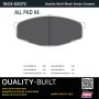 MPA 1003-0207C Quality-Built Black Series Ceramic Brake Pads w/ Hardware