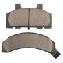 MPA 1003-0215C Quality-Built Black Series Ceramic Brake Pads w/ Hardware