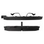 MPA 1003-0215M Quality-Built Black Series Semi-Metallic Brake Pads w/ Hardware