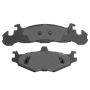 MPA 1003-0219M Quality-Built Black Series Semi-Metallic Brake Pads w/ Hardware