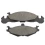 MPA 1003-0219M Quality-Built Black Series Semi-Metallic Brake Pads w/ Hardware