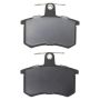 MPA 1003-0228M Quality-Built Black Series Semi-Metallic Brake Pads w/ Hardware