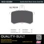 MPA 1003-0228M Quality-Built Black Series Semi-Metallic Brake Pads w/ Hardware