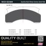 MPA 1003-0236M Quality-Built Black Series Semi-Metallic Brake Pads