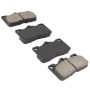 MPA 1003-0243C Quality-Built Black Series Ceramic Brake Pads