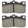 MPA 1003-0243C Quality-Built Black Series Ceramic Brake Pads