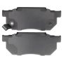MPA 1003-0256M Quality-Built Black Series Semi-Metallic Brake Pads