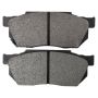 MPA 1003-0256M Quality-Built Black Series Semi-Metallic Brake Pads