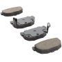 MPA 1003-0272AC Quality-Built Black Series Ceramic Brake Pads w/ Hardware