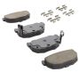 MPA 1003-0272C Quality-Built Black Series Ceramic Brake Pads w/ Hardware