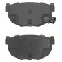 MPA 1003-0272C Quality-Built Black Series Ceramic Brake Pads w/ Hardware