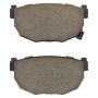 MPA 1003-0272C Quality-Built Black Series Ceramic Brake Pads w/ Hardware