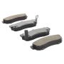 MPA 1003-0275C Quality-Built Black Series Ceramic Brake Pads