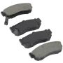 MPA 1003-0275M Quality-Built Black Series Semi-Metallic Brake Pads