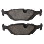 MPA 1003-0279M Quality-Built Black Series Semi-Metallic Brake Pads w/ Hardware