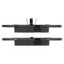 MPA 1003-0279M Quality-Built Black Series Semi-Metallic Brake Pads w/ Hardware