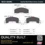 MPA 1003-0289C Quality-Built Black Series Ceramic Brake Pads