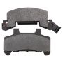 MPA 1003-0289C Quality-Built Black Series Ceramic Brake Pads