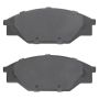 MPA 1003-0303C Quality-Built Black Series Ceramic Brake Pads w/ Hardware