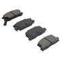 MPA 1003-0309C Quality-Built Black Series Ceramic Brake Pads w/ Hardware