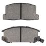 MPA 1003-0309C Quality-Built Black Series Ceramic Brake Pads w/ Hardware