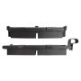 MPA 1003-0309C Quality-Built Black Series Ceramic Brake Pads w/ Hardware