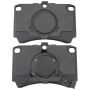 MPA 1003-0319M Quality-Built Black Series Semi-Metallic Brake Pads w/ Hardware