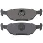 MPA 1003-0322C Quality-Built Black Series Ceramic Brake Pads w/ Hardware