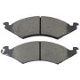 MPA 1003-0324M Quality-Built Black Series Semi-Metallic Brake Pads w/ Hardware