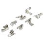 MPA 1003-0325C Quality-Built Black Series Ceramic Brake Pads w/ Hardware