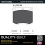 MPA 1003-0330C Quality-Built Black Series Ceramic Brake Pads