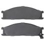 MPA 1003-0333C Quality-Built Black Series Ceramic Brake Pads w/ Hardware
