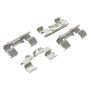 MPA 1003-0333C Quality-Built Black Series Ceramic Brake Pads w/ Hardware
