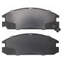 MPA 1003-0334C Quality-Built Black Series Ceramic Brake Pads w/ Hardware