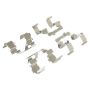 MPA 1003-0334C Quality-Built Black Series Ceramic Brake Pads w/ Hardware
