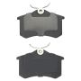 MPA 1003-0340C Quality-Built Black Series Ceramic Brake Pads