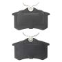 MPA 1003-0340M Quality-Built Black Series Semi-Metallic Brake Pads