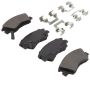 MPA 1003-0349C Quality-Built Black Series Ceramic Brake Pads w/ Hardware