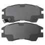MPA 1003-0349C Quality-Built Black Series Ceramic Brake Pads w/ Hardware