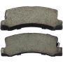 MPA 1003-0352C Quality-Built Black Series Ceramic Brake Pads