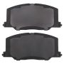 MPA 1003-0356C Quality-Built Black Series Ceramic Brake Pads w/ Hardware