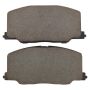 MPA 1003-0356C Quality-Built Black Series Ceramic Brake Pads w/ Hardware