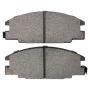 MPA 1003-0363C Quality-Built Black Series Ceramic Brake Pads w/ Hardware