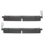 MPA 1003-0363C Quality-Built Black Series Ceramic Brake Pads w/ Hardware