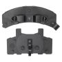 MPA 1003-0368M Quality-Built Black Series Semi-Metallic Brake Pads w/ Hardware